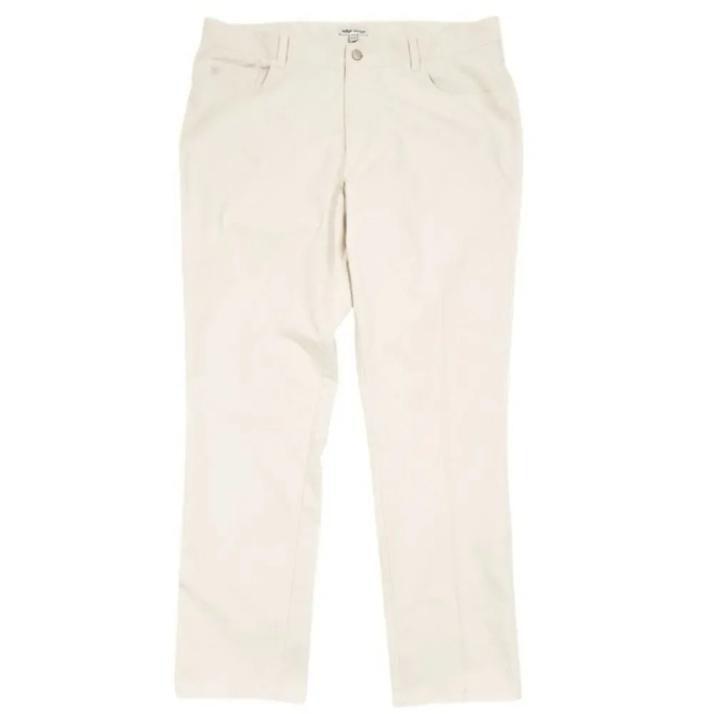 Peter Millar Performance Five-Pocket Pant in Stone